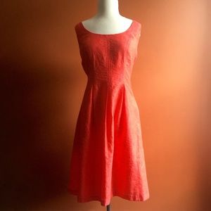 NINE WEST Orange Sheath Dress 14